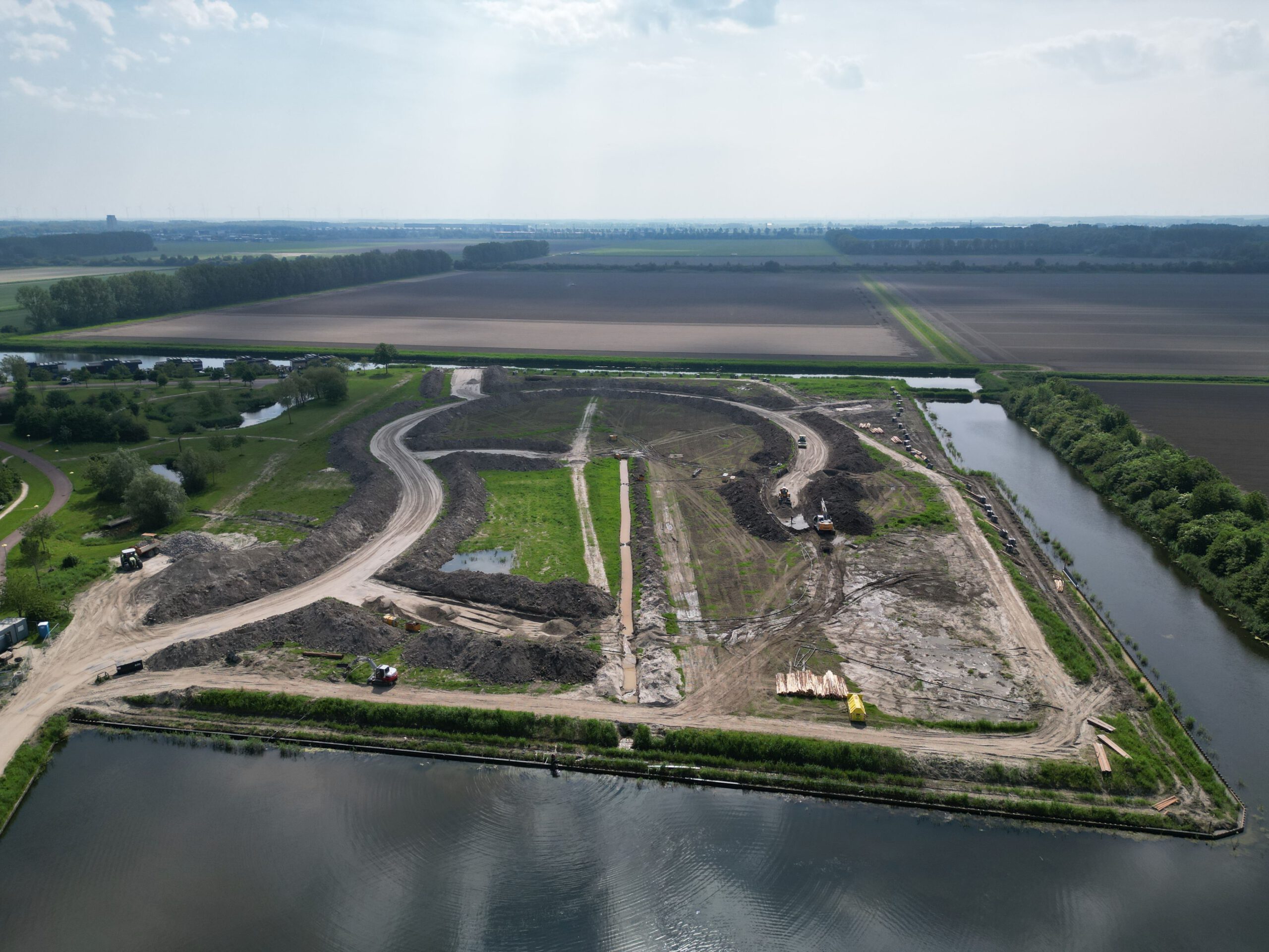 Luchtfoto De Elzen